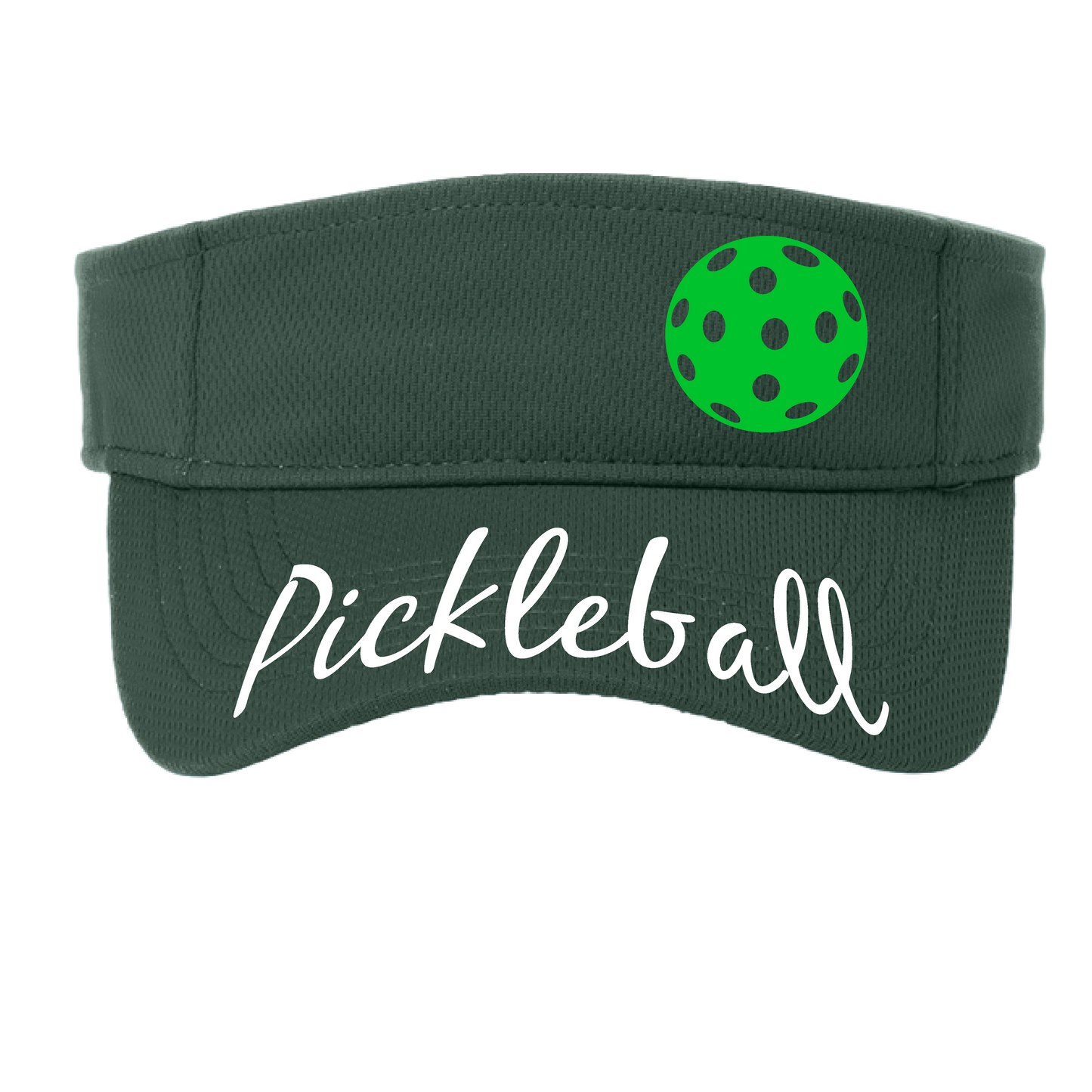 Uplifting Pickleball with Customizable Pickleballs | Pickleball Visors | Moisture Wicking 100% Polyester