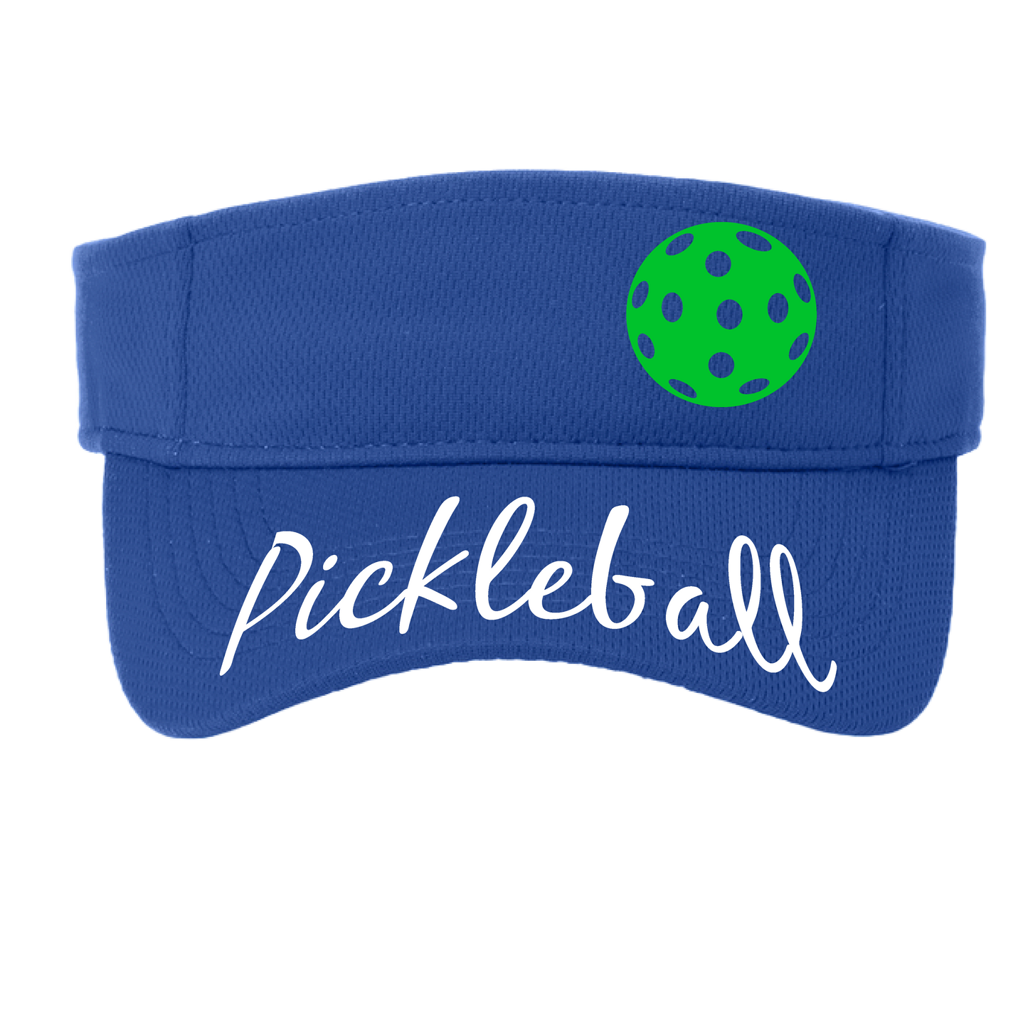 Uplifting Pickleball with Customizable Pickleballs | Pickleball Visors | Moisture Wicking 100% Polyester