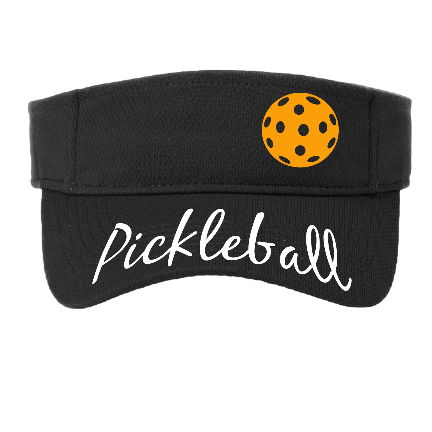 Uplifting Pickleball with Customizable Pickleballs | Pickleball Visors | Moisture Wicking 100% Polyester