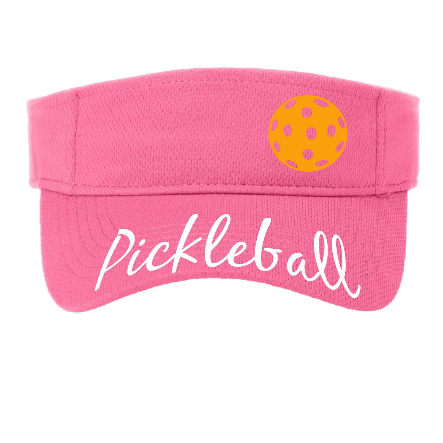 Uplifting Pickleball with Customizable Pickleballs | Pickleball Visors | Moisture Wicking 100% Polyester