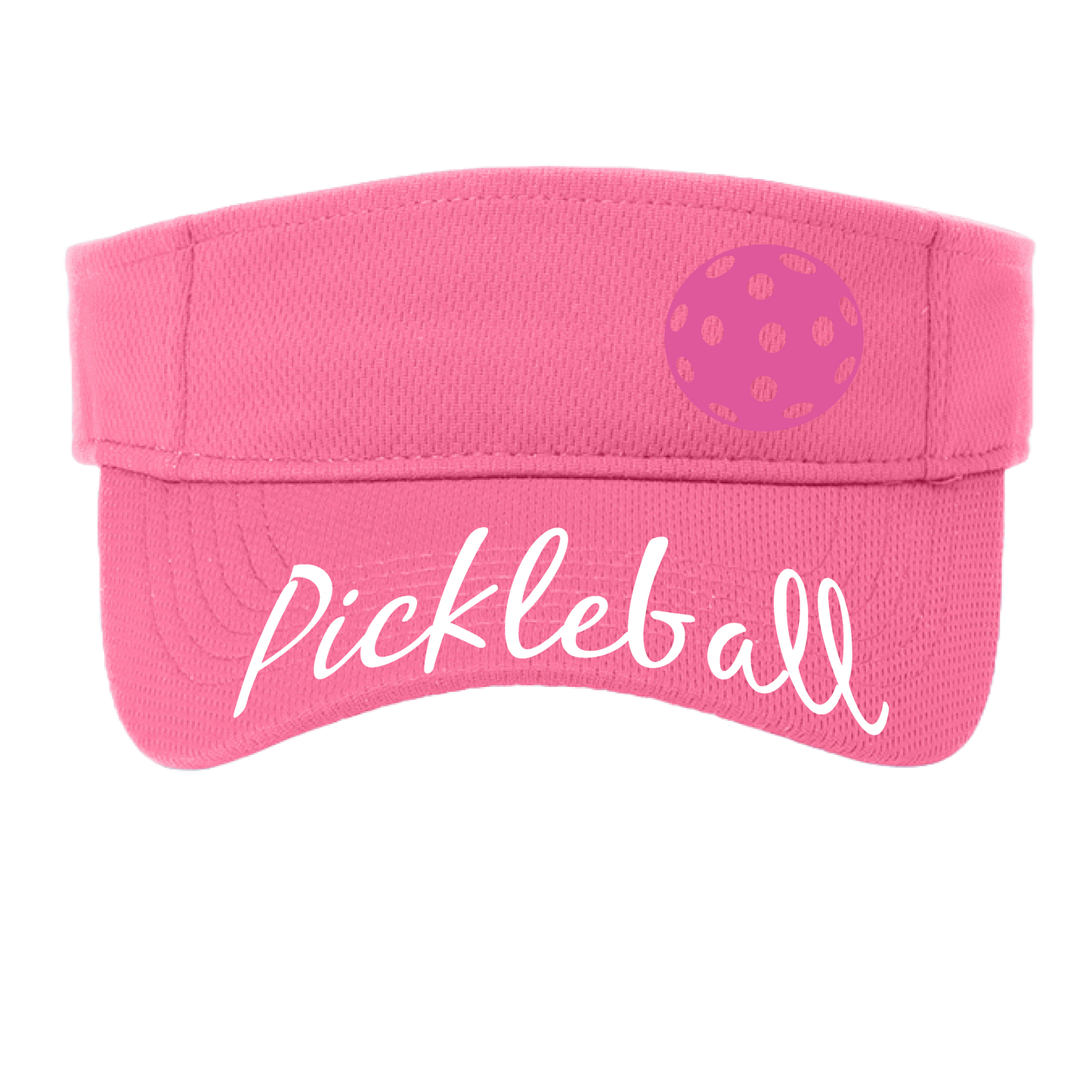 Uplifting Pickleball with Customizable Pickleballs | Pickleball Visors | Moisture Wicking 100% Polyester