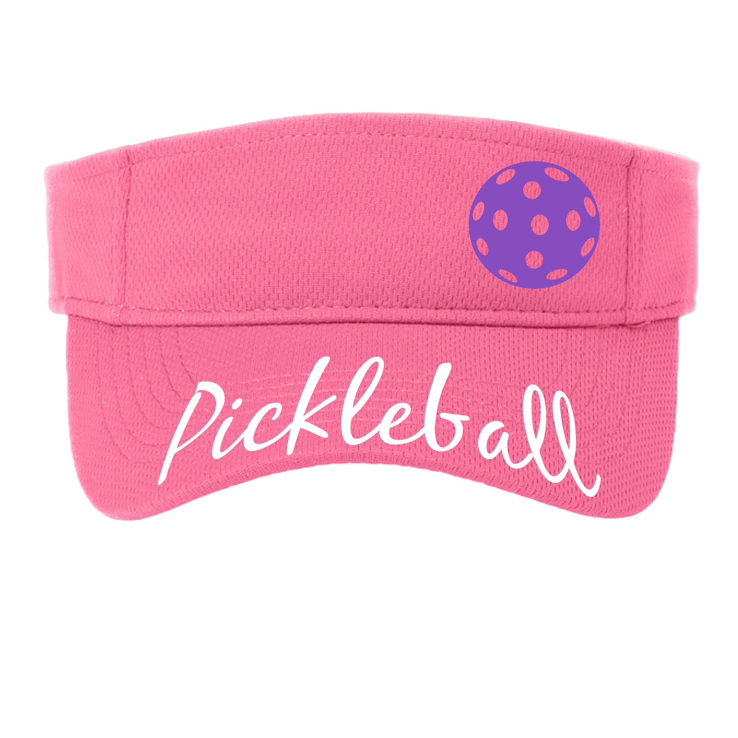 Uplifting Pickleball with Customizable Pickleballs | Pickleball Visors | Moisture Wicking 100% Polyester