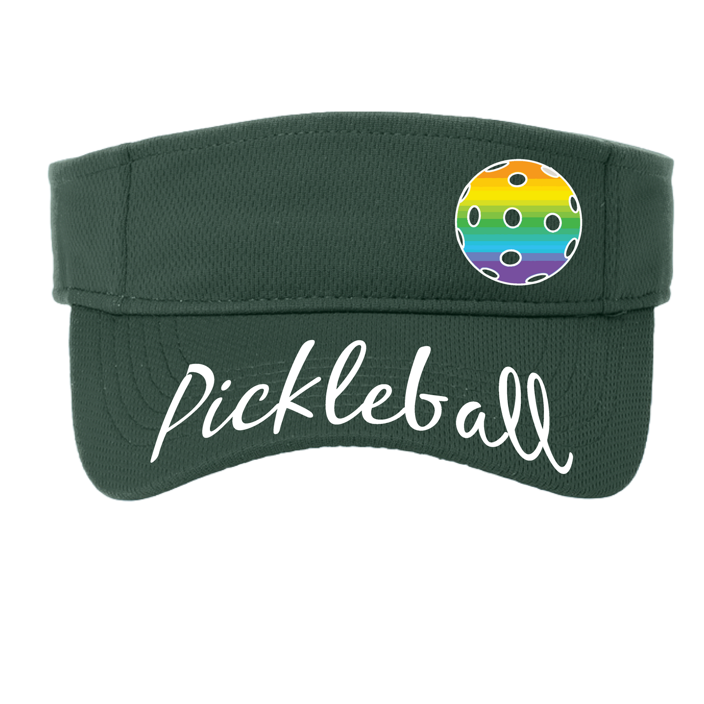 Uplifting Pickleball with Customizable Pickleballs | Pickleball Visors | Moisture Wicking 100% Polyester