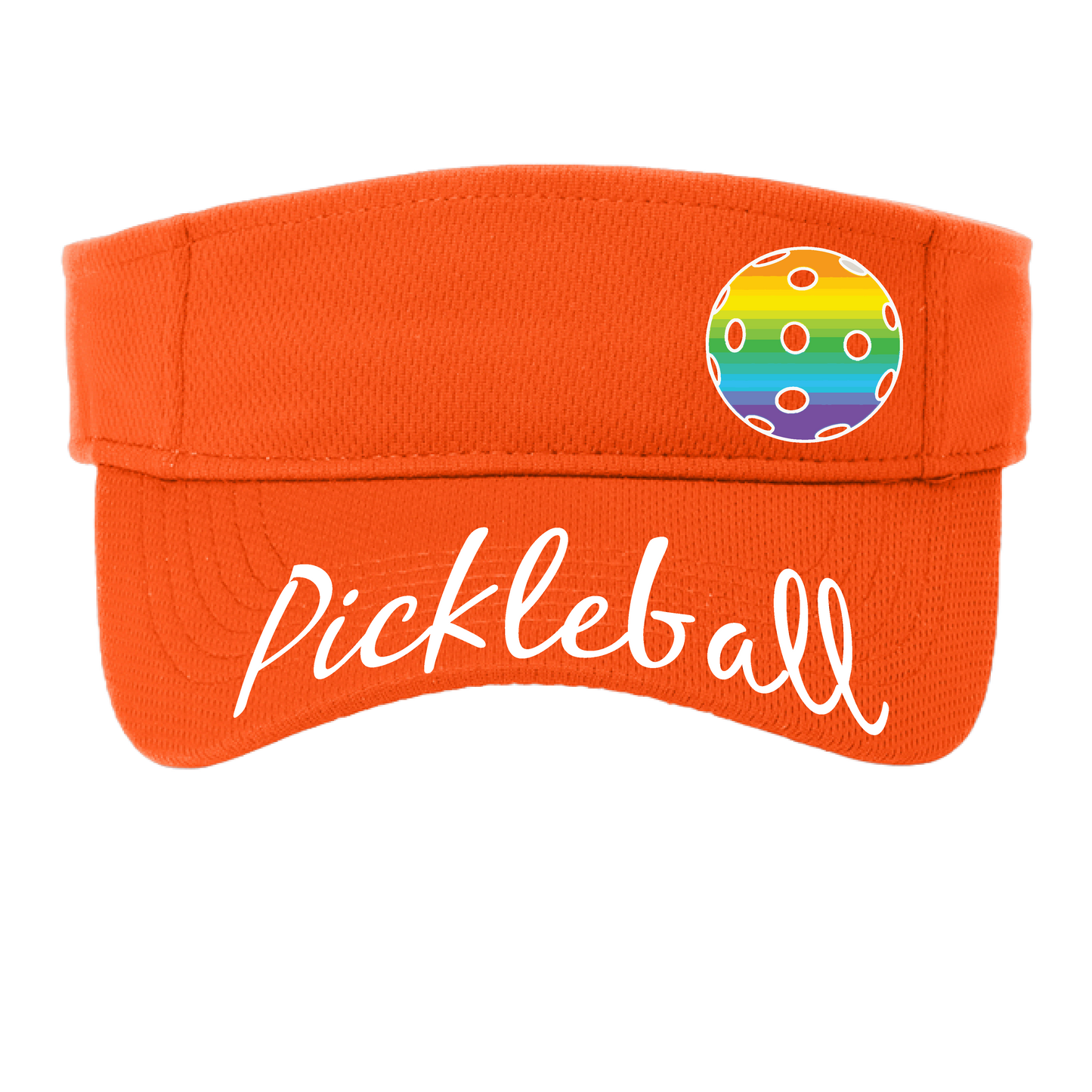 Uplifting Pickleball with Customizable Pickleballs | Pickleball Visors | Moisture Wicking 100% Polyester