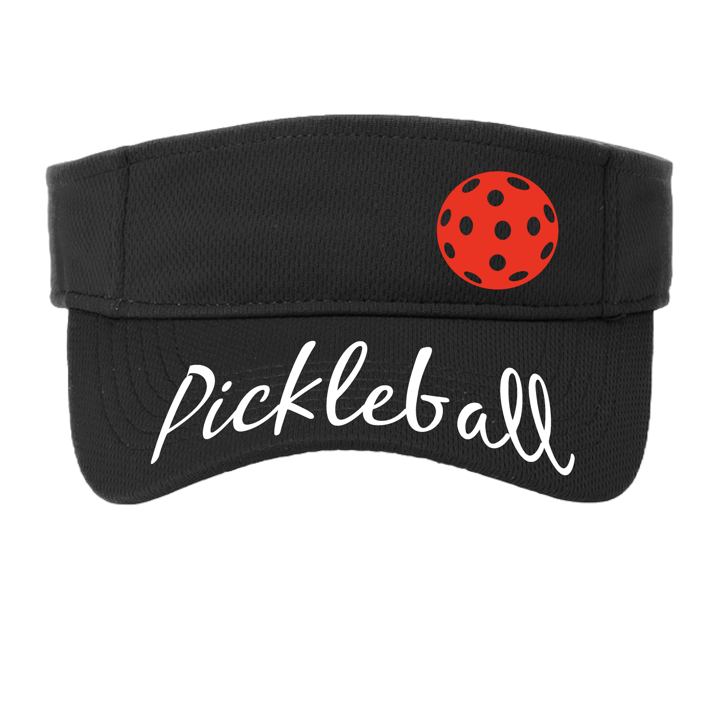 Uplifting Pickleball with Customizable Pickleballs | Pickleball Visors | Moisture Wicking 100% Polyester