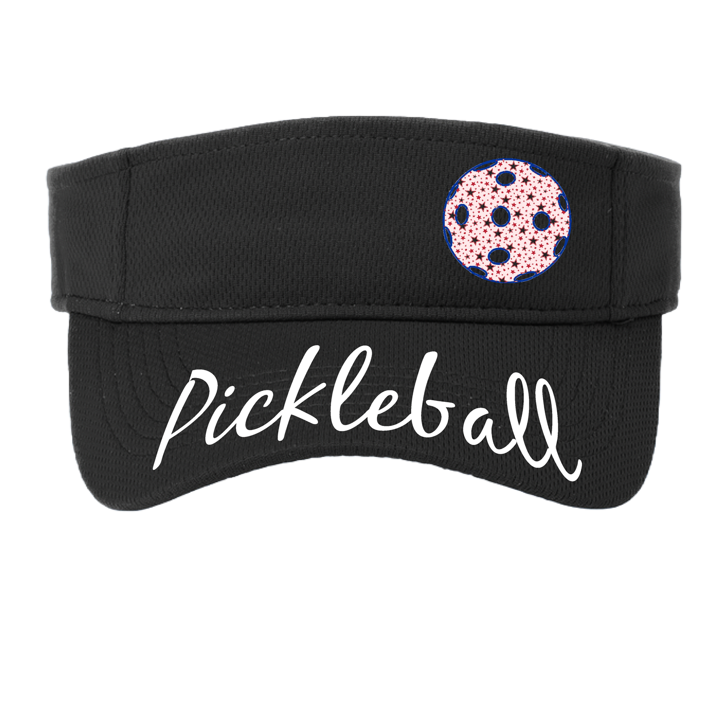 Uplifting Pickleball with Customizable Pickleballs | Pickleball Visors | Moisture Wicking 100% Polyester