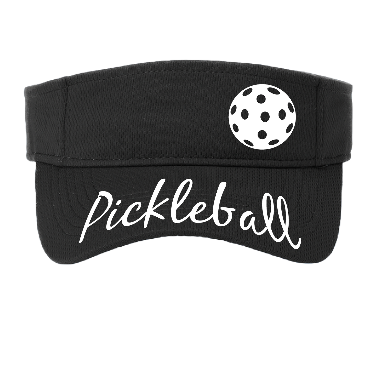 Uplifting Pickleball with Customizable Pickleballs | Pickleball Visors | Moisture Wicking 100% Polyester