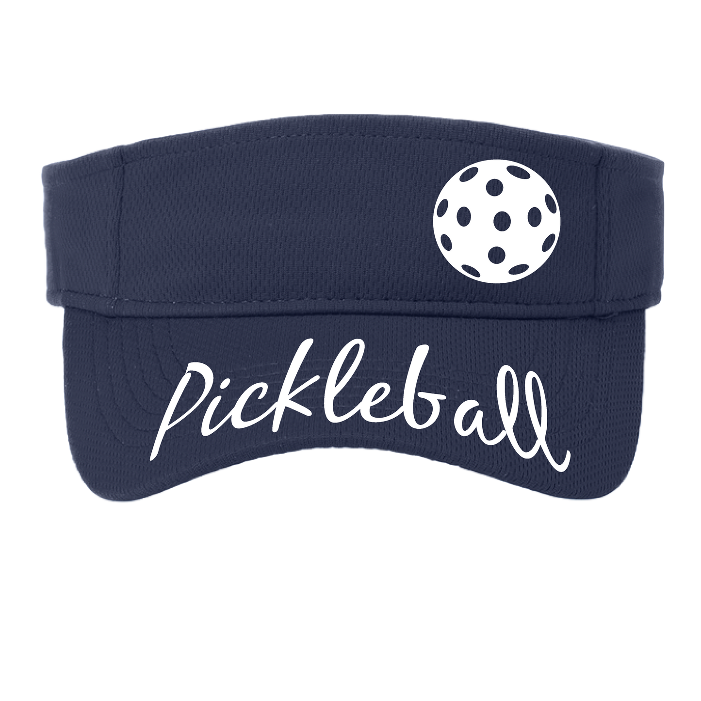 Uplifting Pickleball with Customizable Pickleballs | Pickleball Visors | Moisture Wicking 100% Polyester