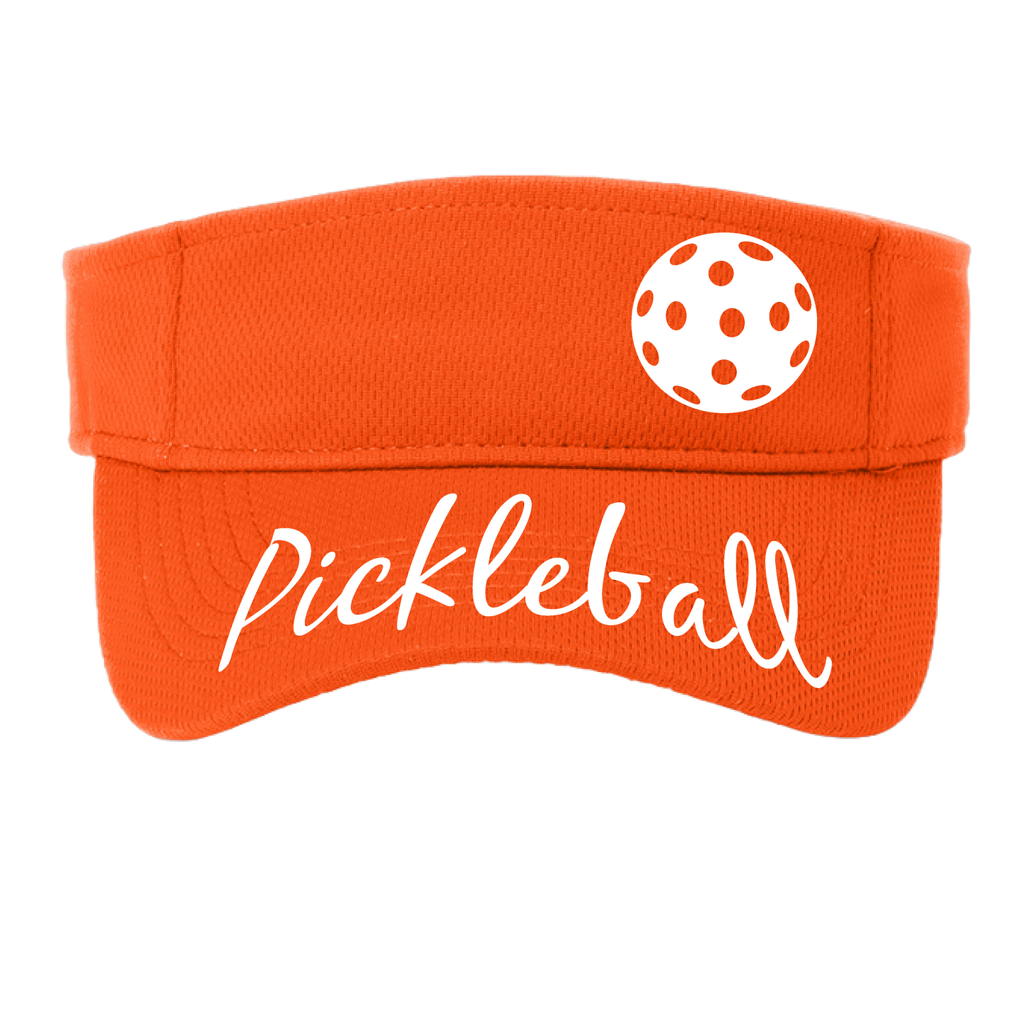 Uplifting Pickleball with Customizable Pickleballs | Pickleball Visors | Moisture Wicking 100% Polyester