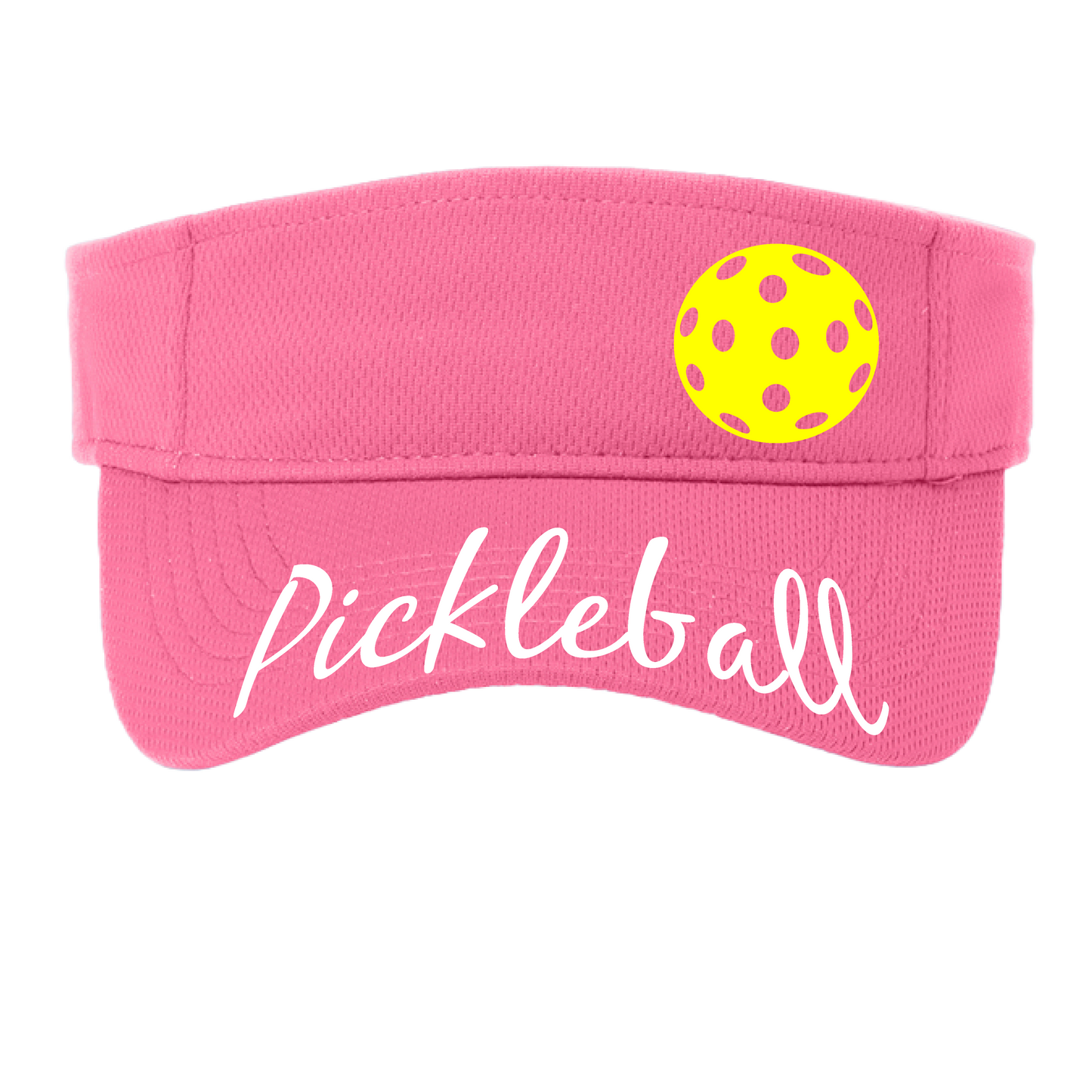 Uplifting Pickleball with Customizable Pickleballs | Pickleball Visors | Moisture Wicking 100% Polyester