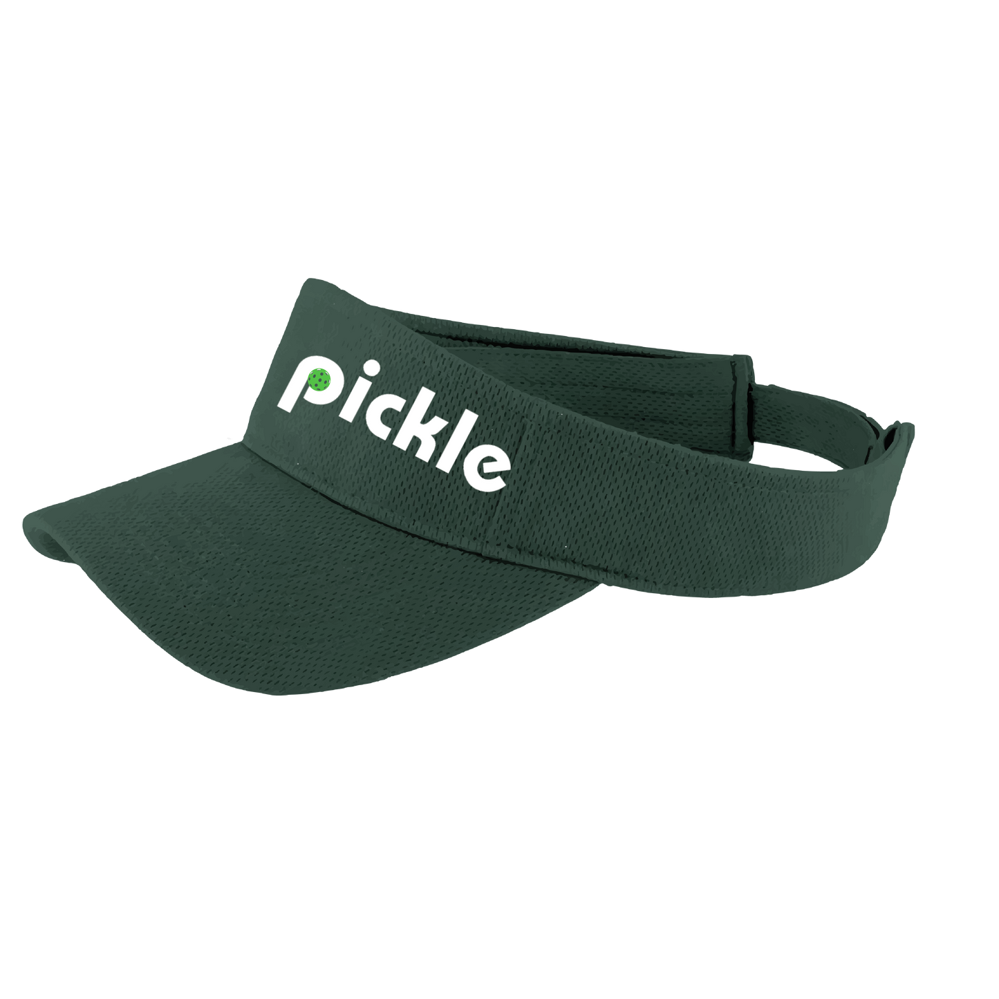 This practical pickleball visor is great for players looking to keep the sun out of their eyes as they focus on the game. Constructed with 100% polyester with closed-hole flat back mesh and PosiCharge Technology, this visor wicks away moisture for added comfort. The back closure is a hook and loop style that adjusts to fit most adults. With this visor, pickleball players can stay comfortable and look great.