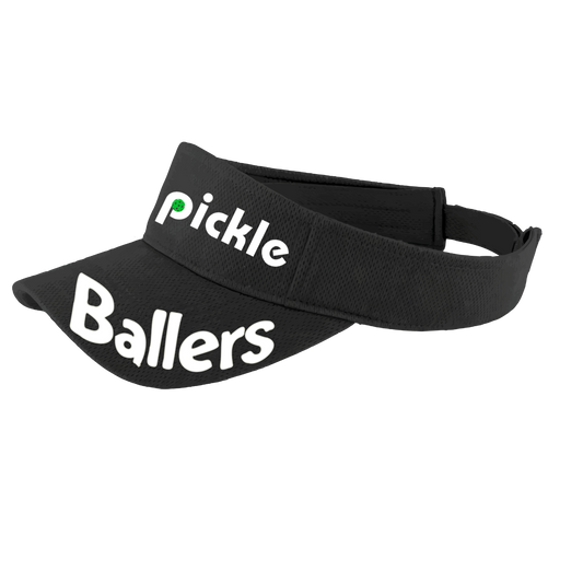 Pickle Ballers | Pickleball Visors | Moisture Wicking 100% Polyester