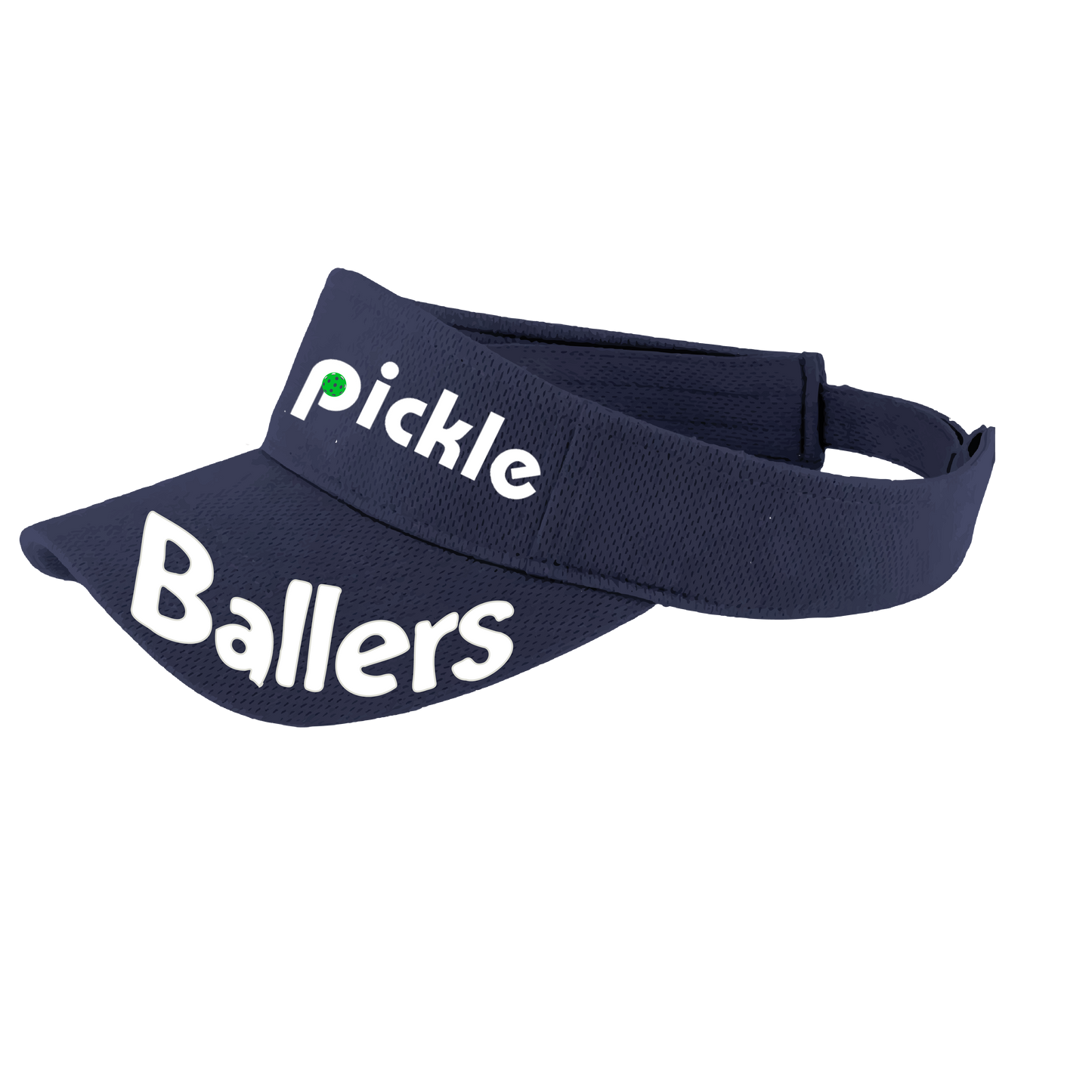 Pickle Ballers | Pickleball Visors | Moisture Wicking 100% Polyester