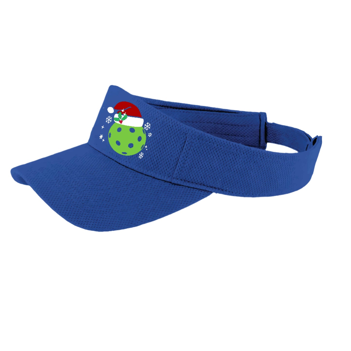 Santa Hat | Pickleball Visors | Moisture Wicking 100% Polyester