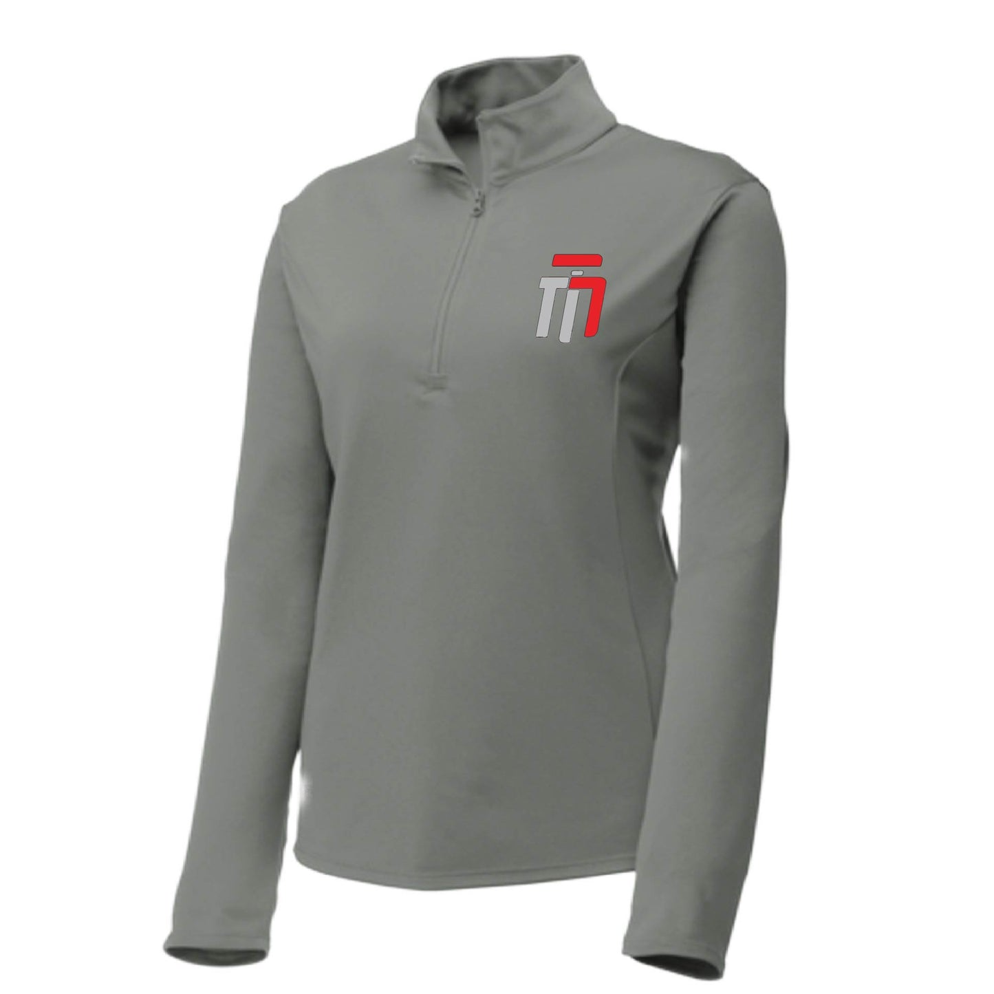 Trumotion  (Pocket) | Women's 1/4 Zip Karate Performance Pullover Shirts | 100% Polyester