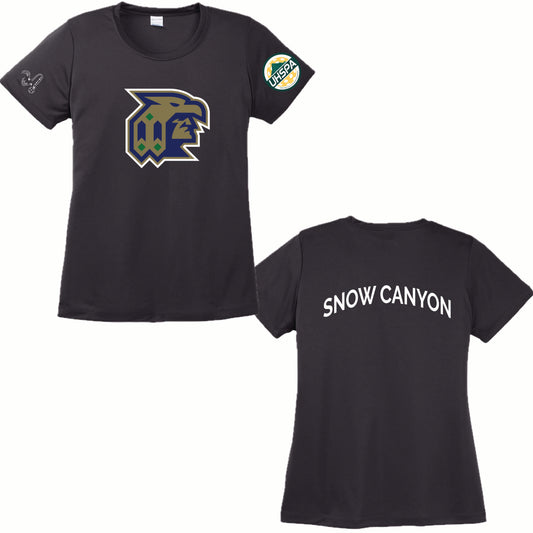Snow Canyon High USHPA | Women's Short Sleeve Crewneck T-Shirts | 100% Polyester (Copy)