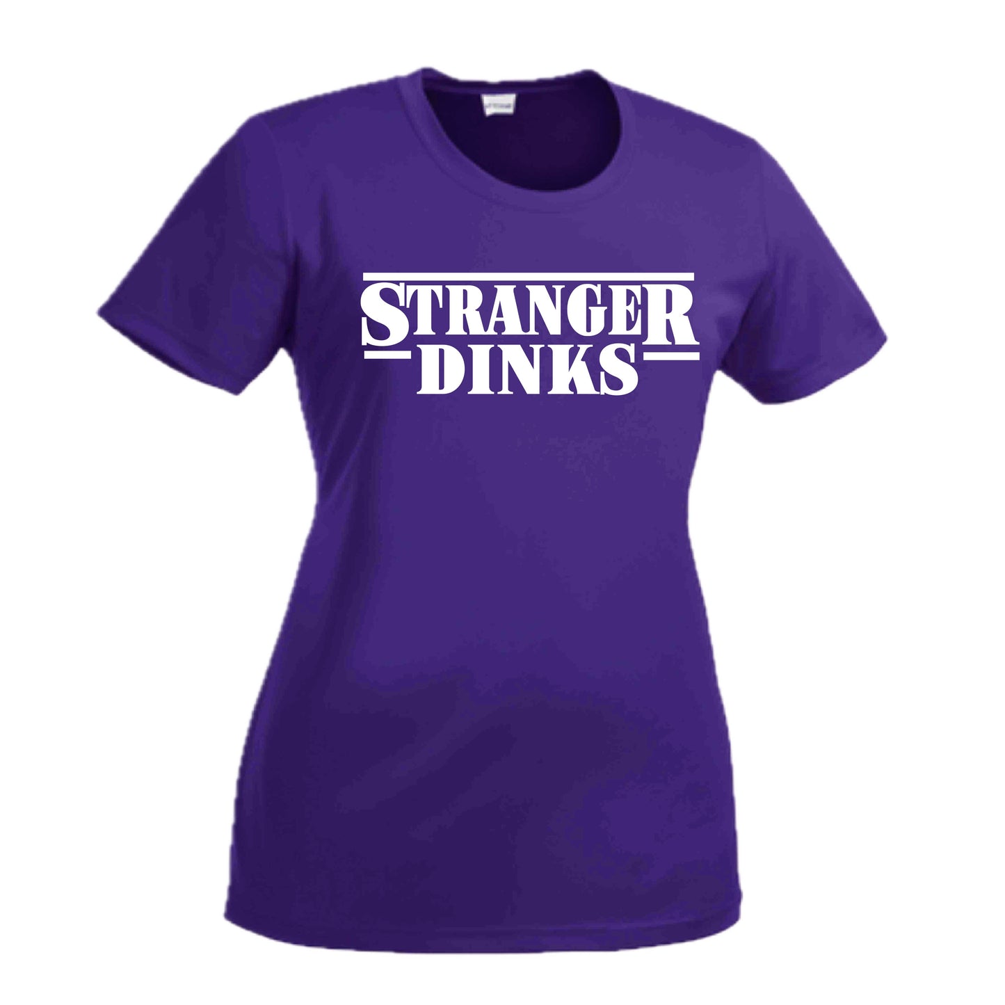 Stranger Dinks | Women's Short Sleeve Crewneck T-Shirts | 100% Polyester