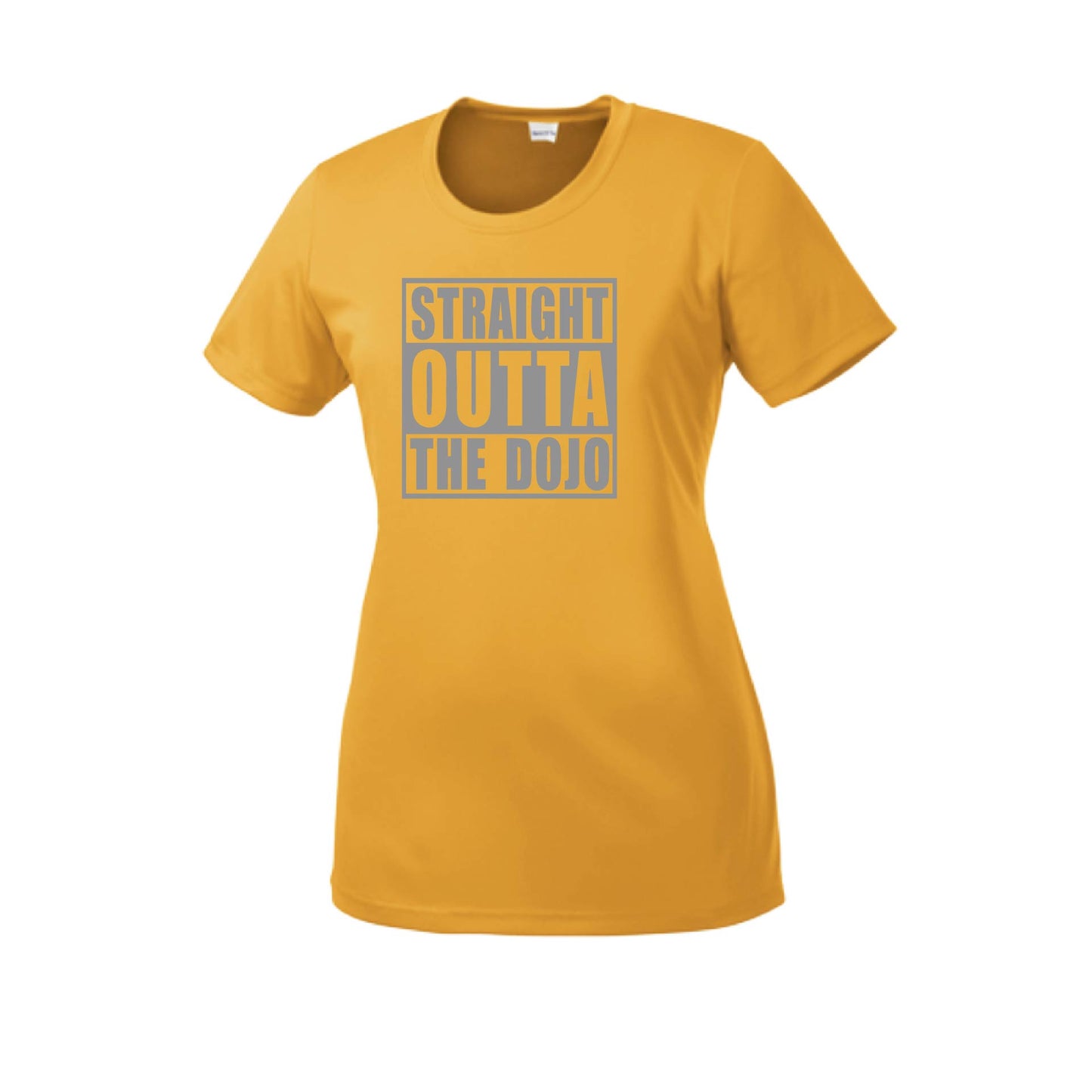 Straight Otta the Dojo | Women's Short Sleeve Karate Crewneck T-Shirts | 100% Polyester