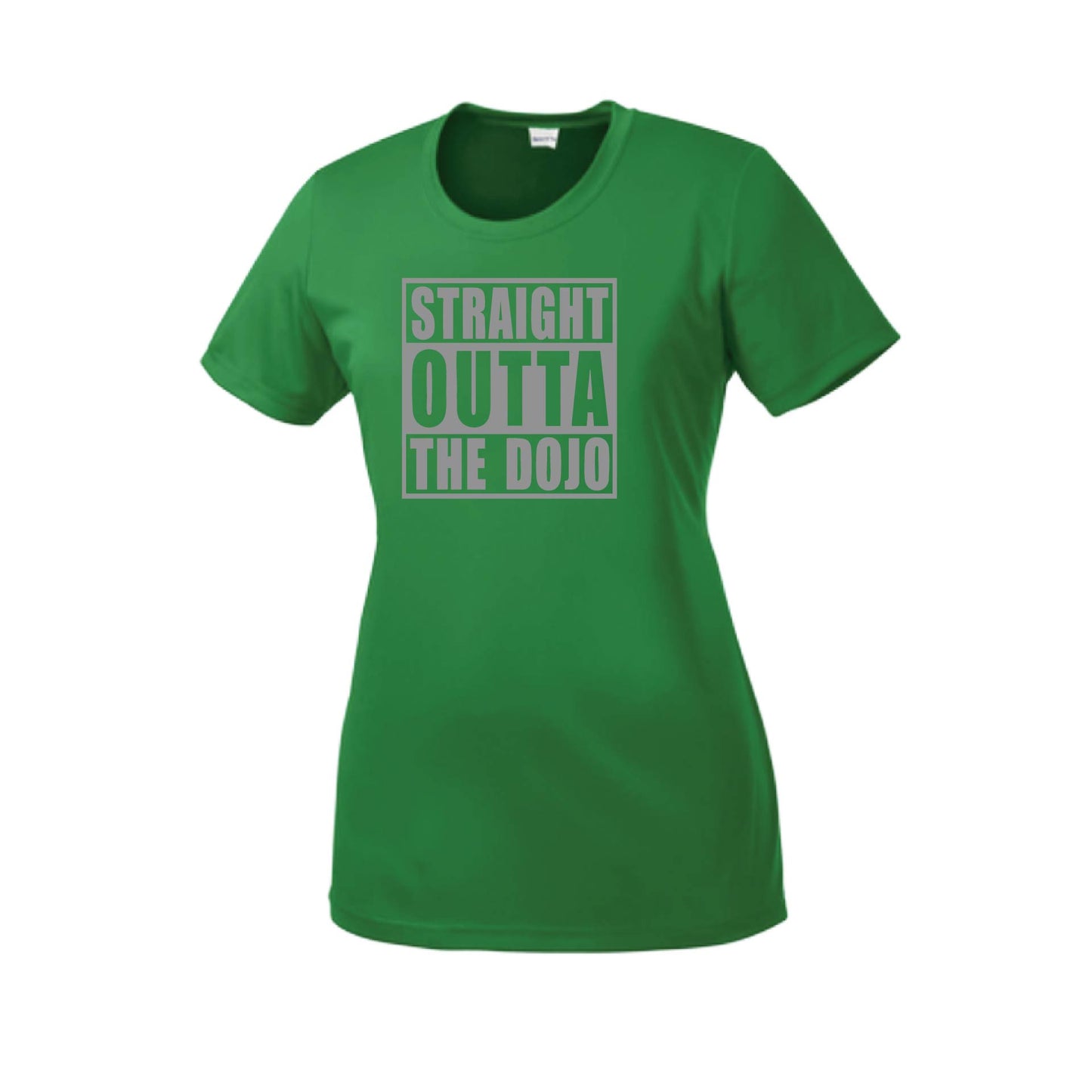 Straight Otta the Dojo | Women's Short Sleeve Karate Crewneck T-Shirts | 100% Polyester
