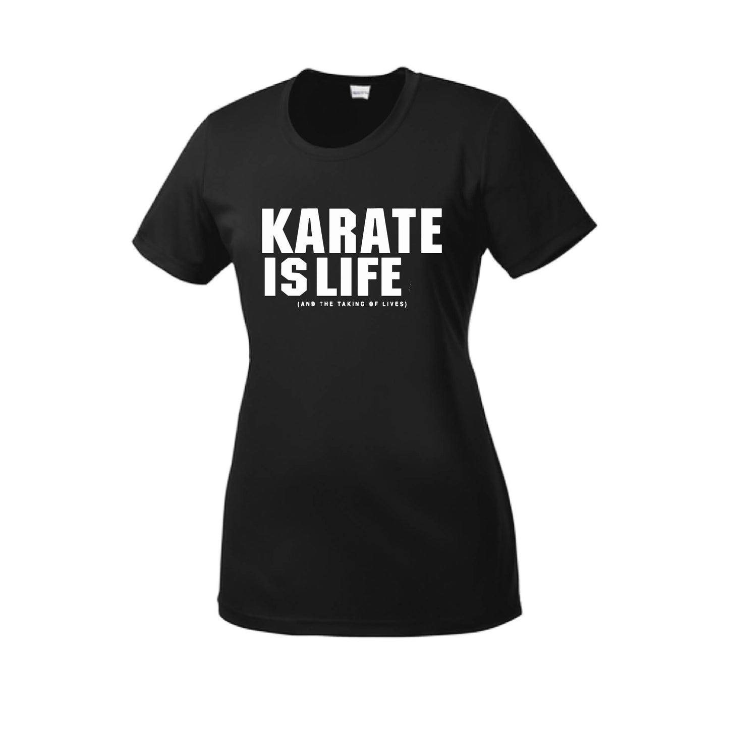Karate is Life | Women's Short Sleeve Karate Crewneck T-Shirts | 100% Polyester