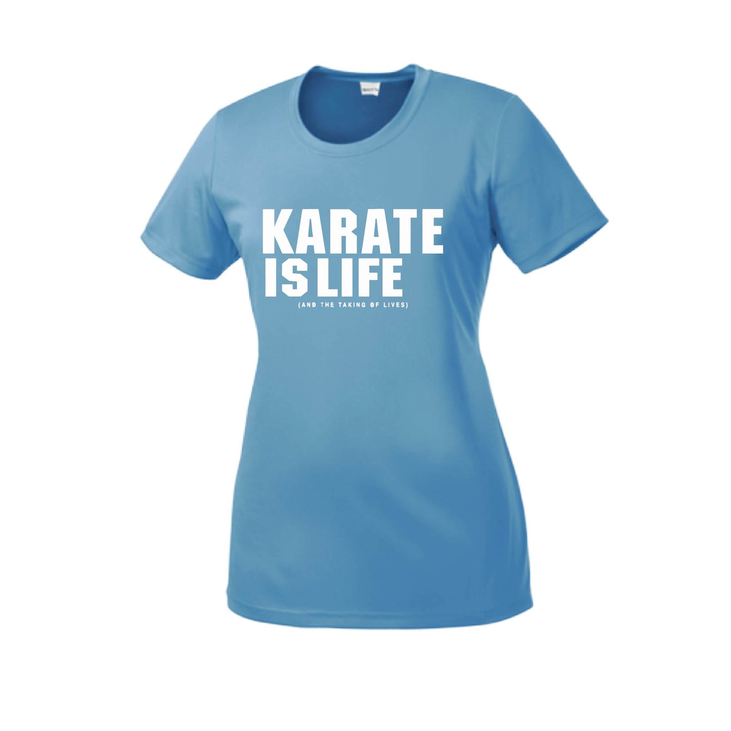 Karate is Life | Women's Short Sleeve Karate Crewneck T-Shirts | 100% Polyester