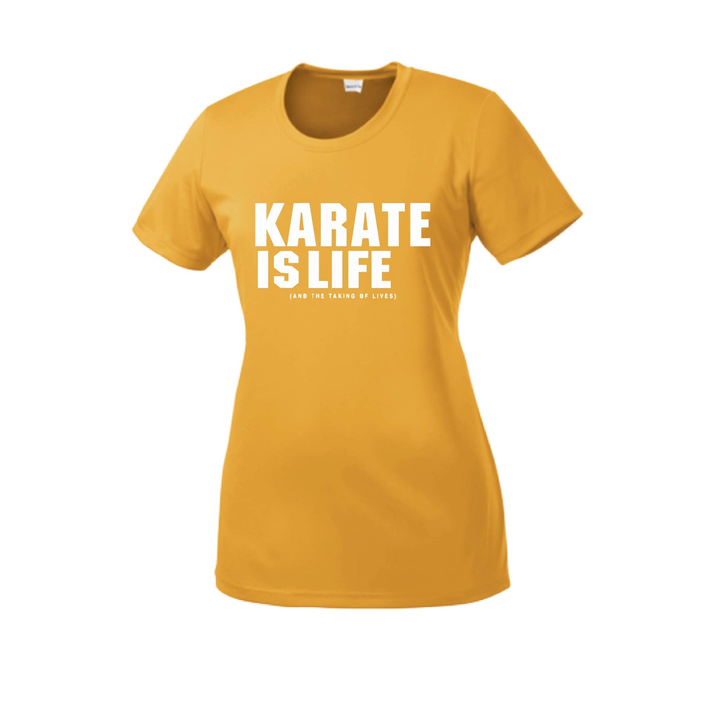 Karate is Life | Women's Short Sleeve Karate Crewneck T-Shirts | 100% Polyester