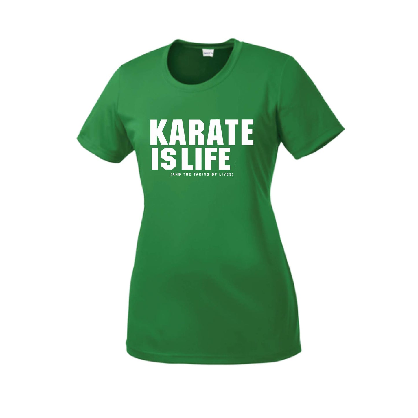 Karate is Life | Women's Short Sleeve Karate Crewneck T-Shirts | 100% Polyester