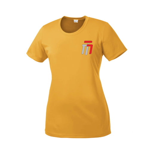 Trumotion (Pocket Design) | Women's Short Sleeve Karate Crewneck T-Shirts | 100% Polyester