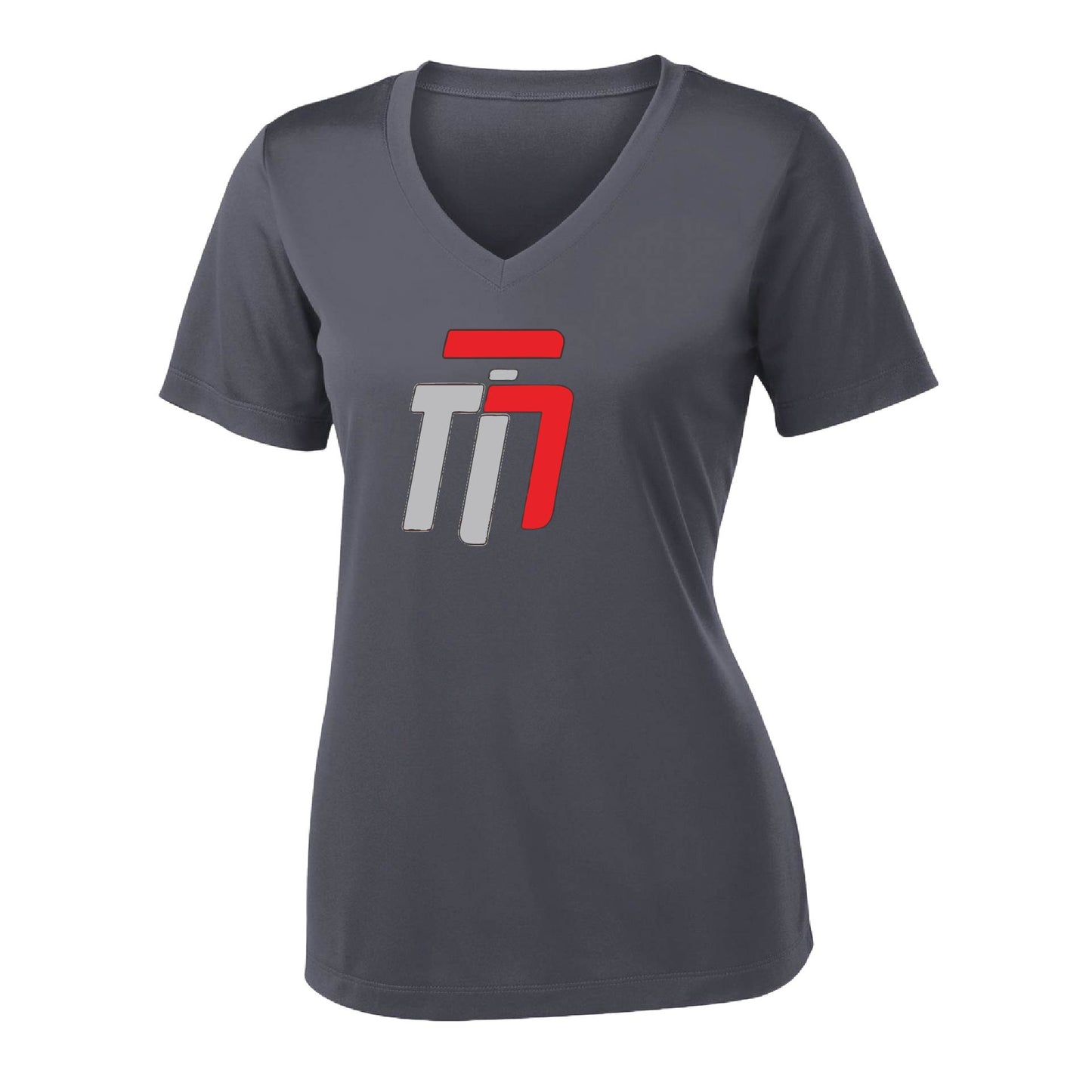 Trumotion | Women's Short Sleeve V-Neck Karate Performance T-Shirts | 100% Polyester
