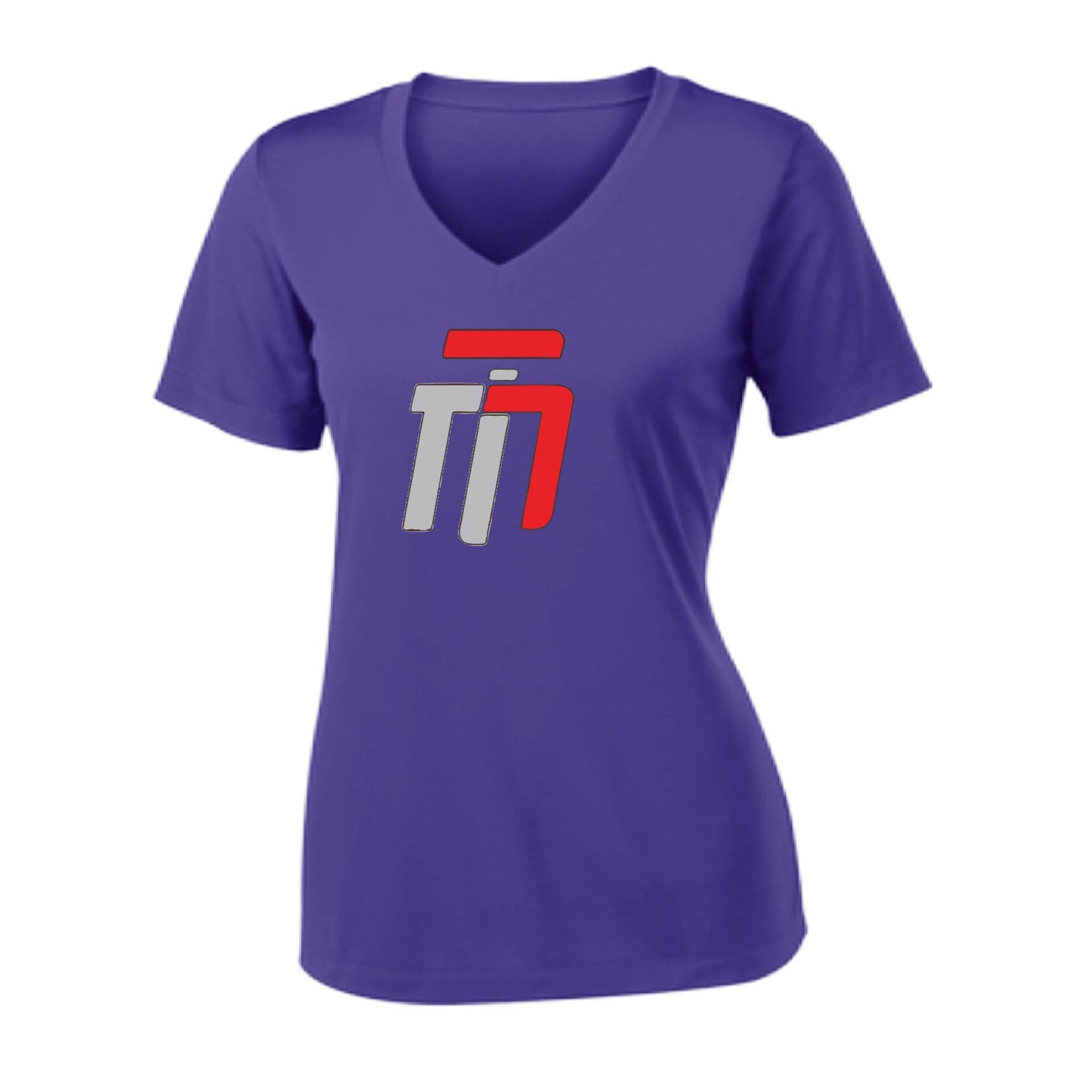 Trumotion | Women's Short Sleeve V-Neck Karate Performance T-Shirts | 100% Polyester