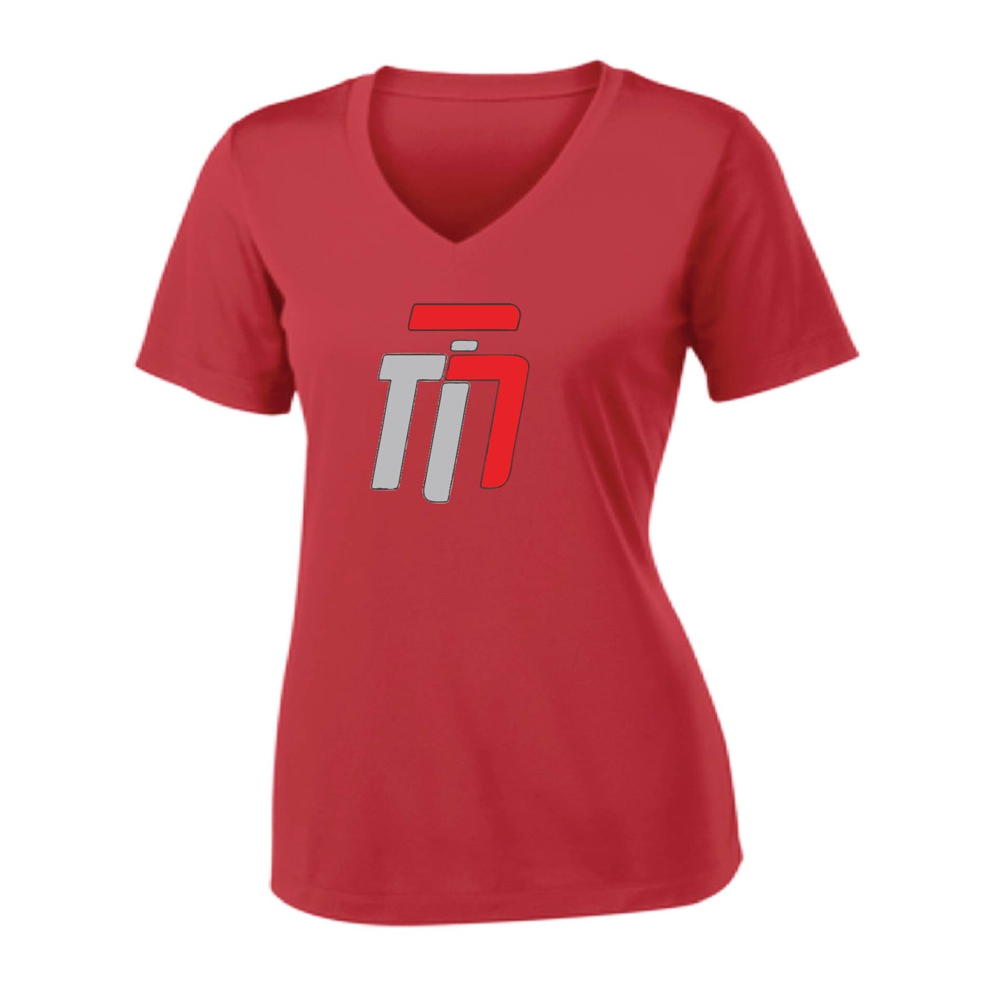 Trumotion | Women's Short Sleeve V-Neck Karate Performance T-Shirts | 100% Polyester