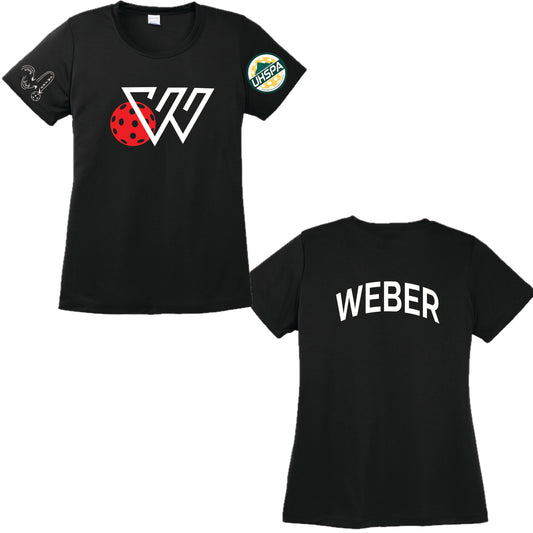 Weber High UHSPA | Women's Short Sleeve Crewneck T-Shirts | 100% Polyester
