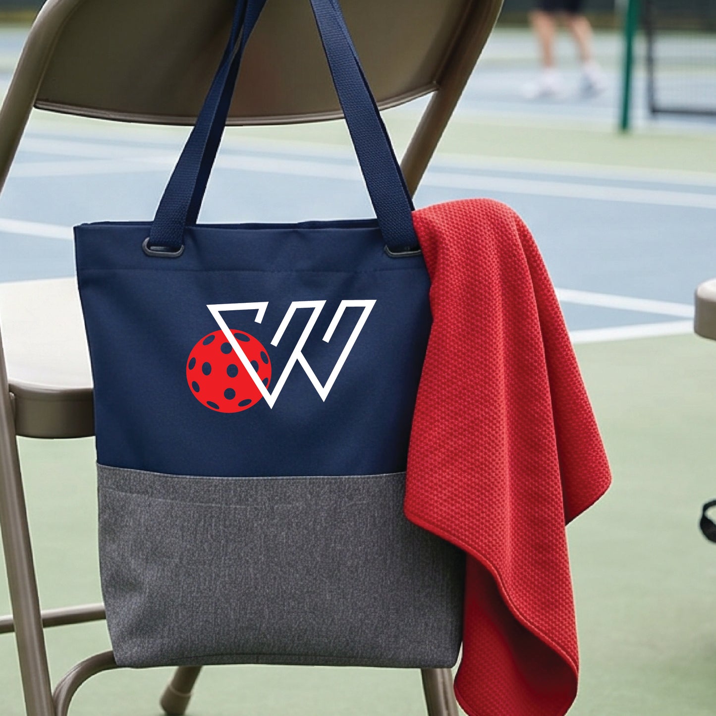 Weber High School Pickleball Tote Bag Sports Tote for Pickleball Players Gift Court Carryall Team Gift