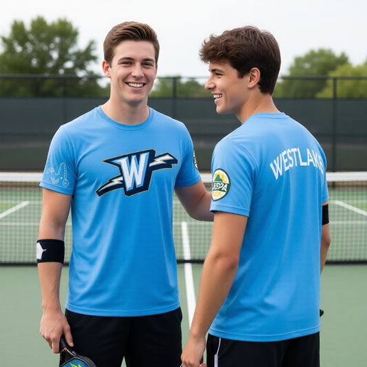Westlake High USHPA | Men's Short Sleeve Crewneck T-Shirts | 100% Polyester