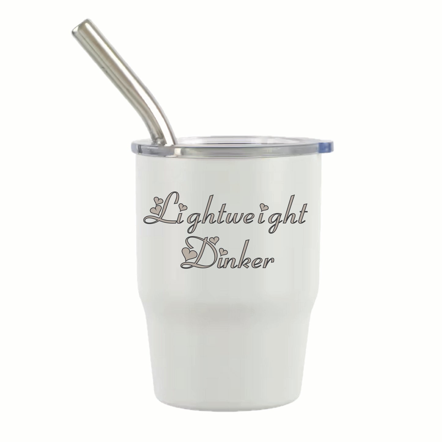 Pickleball "Here's to You" 3 oz Steel Tumblers | Party Favors Celebration Designs  | Fun Pickleball Gifts