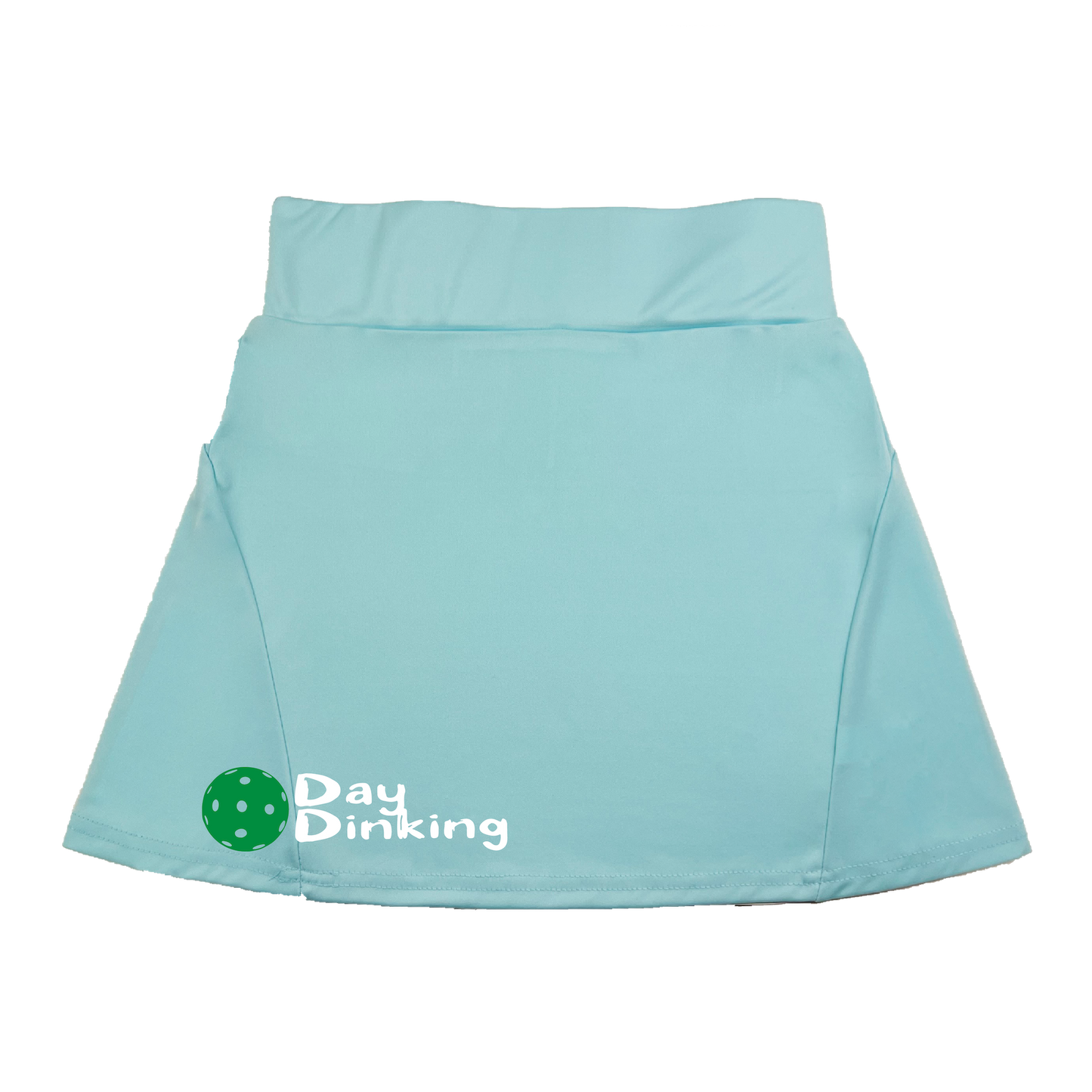 Day Dinking With Pickleballs (Colors Red, Green, Orange) | Women's Flirty Pickleball Skort