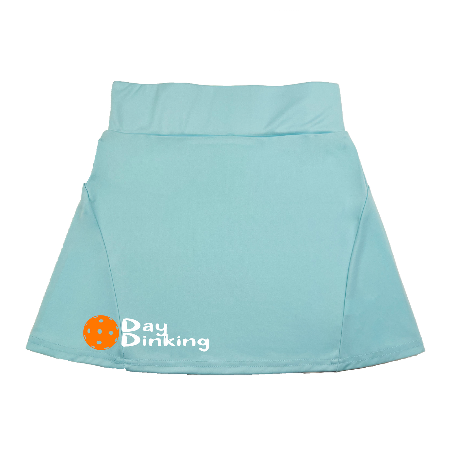 Day Dinking With Pickleballs (Colors Red, Green, Orange) | Women's Flirty Pickleball Skort