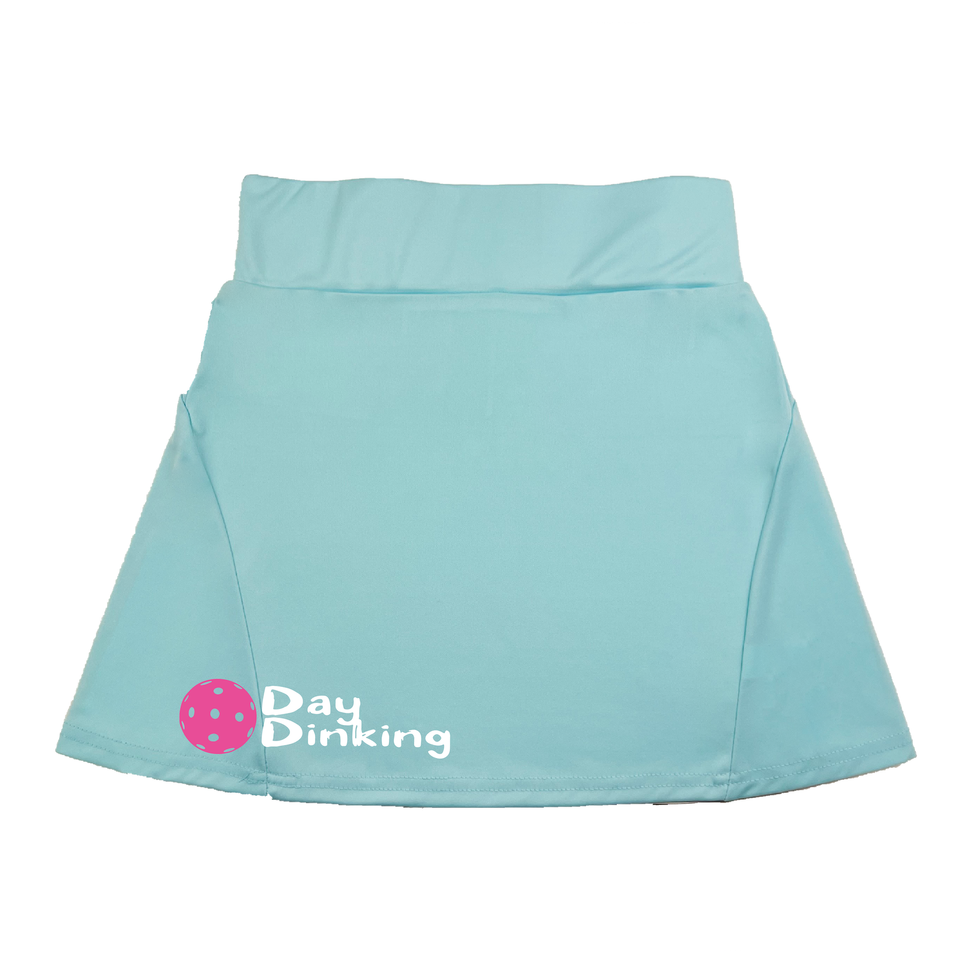 Pickleball Flirty Skort in White, Yellow or Pink.  These flirty skorts have a flat mid-rise waistband with a 3-inch waistband.  Light weight without being see through and the material wicks away moisture quickly.  Flirty pleats in the back with inner shorts for free movement and stylish coverage on the courts.  A functional zipper pocket on the back and two built in pockets on the shorts for convenient storage. The rear pleats are what make these skorts fabulous!  