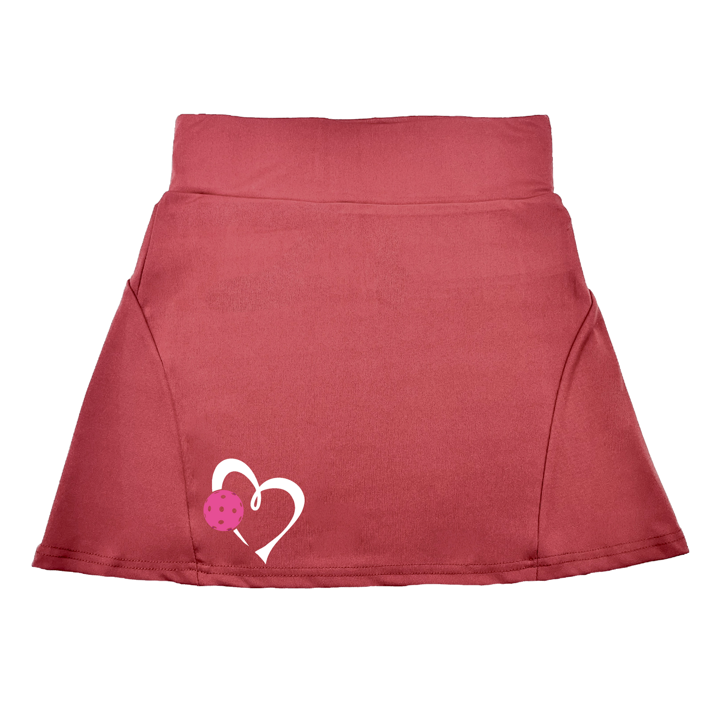 Love Pickleball (Pink) | Women's Flirty Pickleball Skort