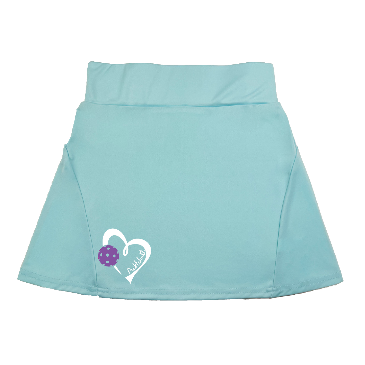 Pickleball Love (Purple) | Women's Flirty Pickleball Skort