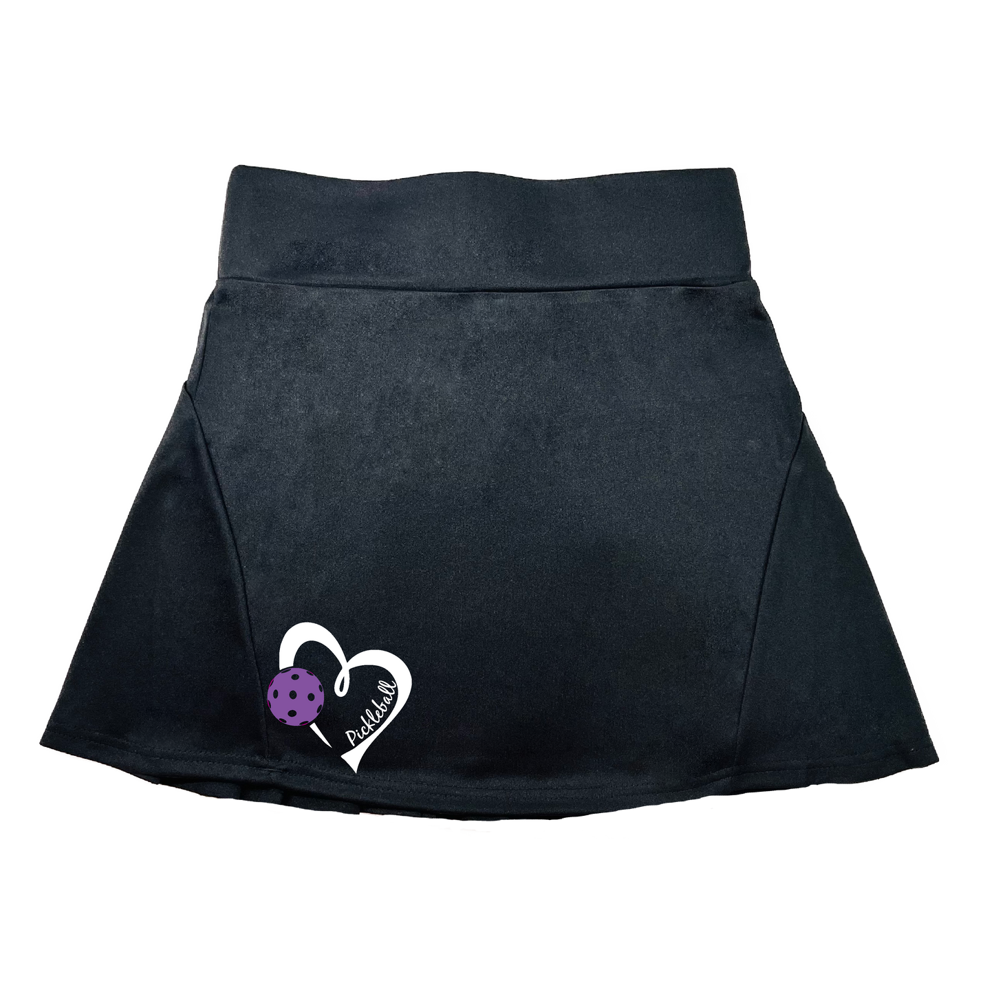 Pickleball Love (Purple) | Women's Flirty Pickleball Skort