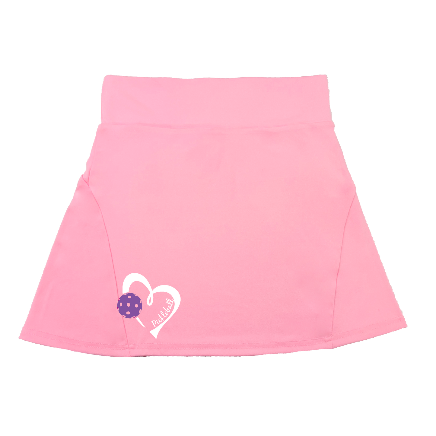 Pickleball Love (Purple) | Women's Flirty Pickleball Skort