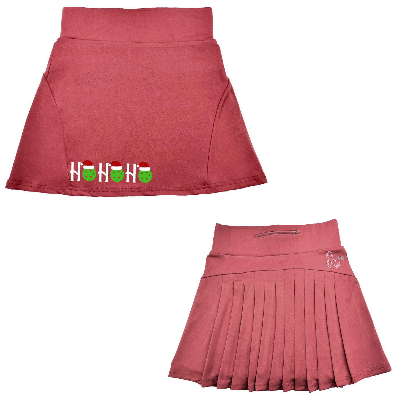 Ho Ho Ho | Women's Flirty Pickleball Skort