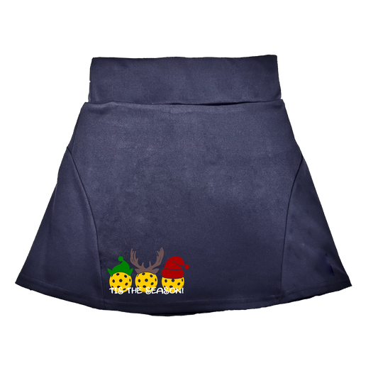 Tis the Season | Women's Flirty Pickleball Skort