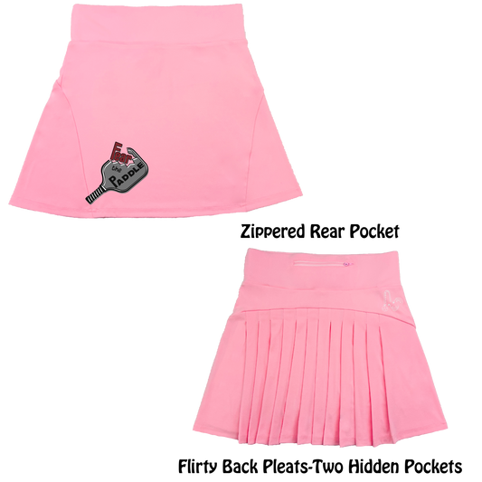 Fear The Paddle | Women's Flirty Pickleball Skort