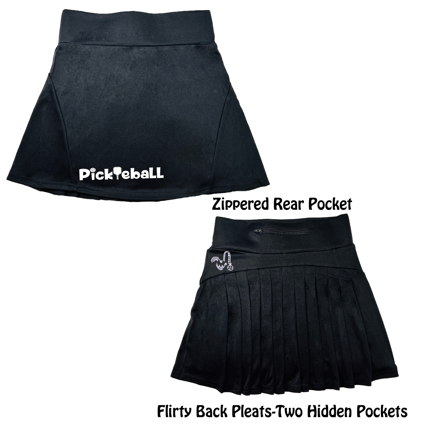 Pickleball Horizontal | Women's Flirty Pickleball Skort