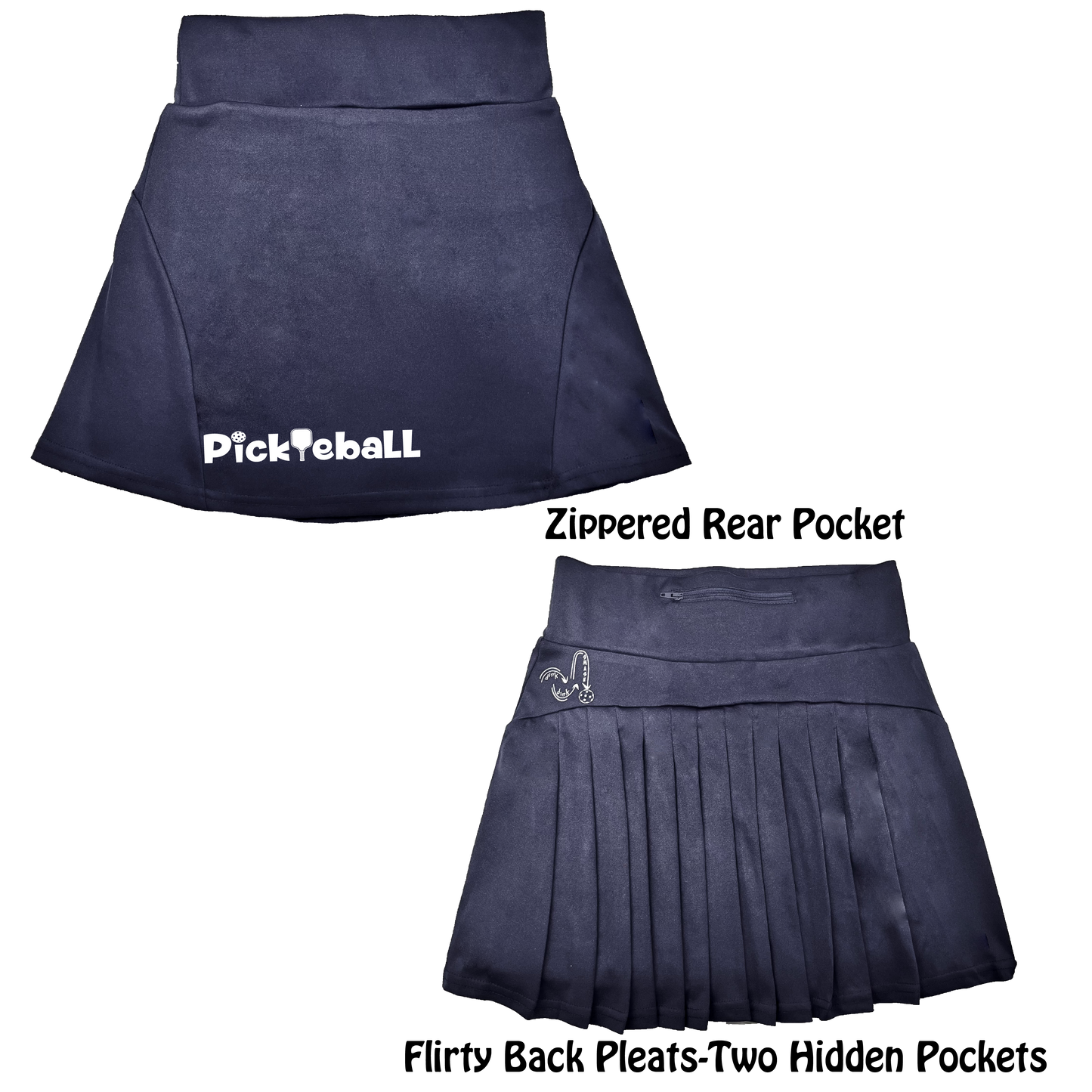 Pickleball Horizontal | Women's Flirty Pickleball Skort