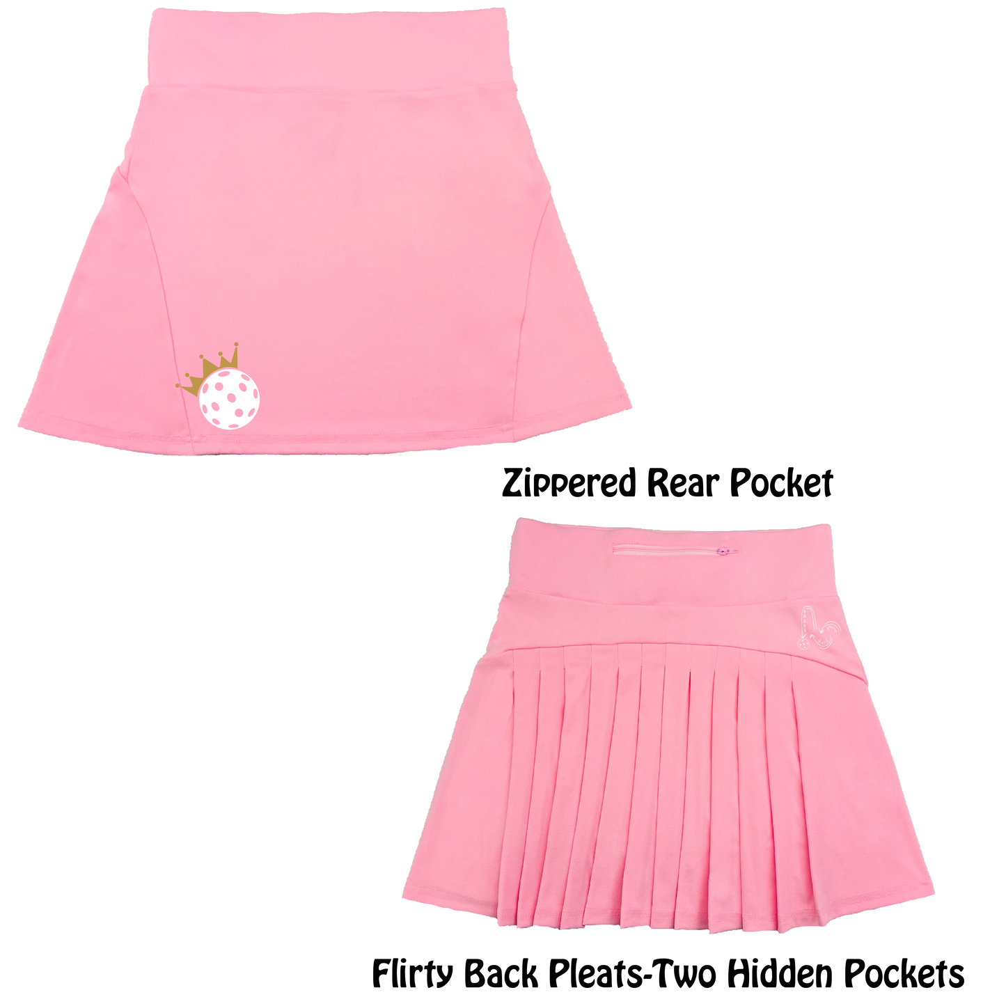 Pickleball Queen Crown | Women's Flirty Pickleball Skort