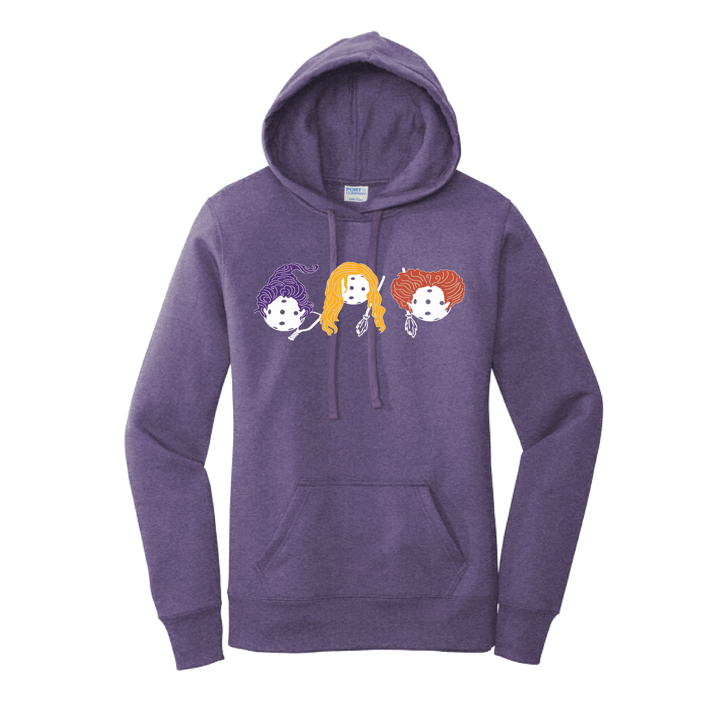 Hocus Pocus | Women’s Fitted Hoodie Pickleball Sweatshirt | 50% Cotton 50% Poly Fleece