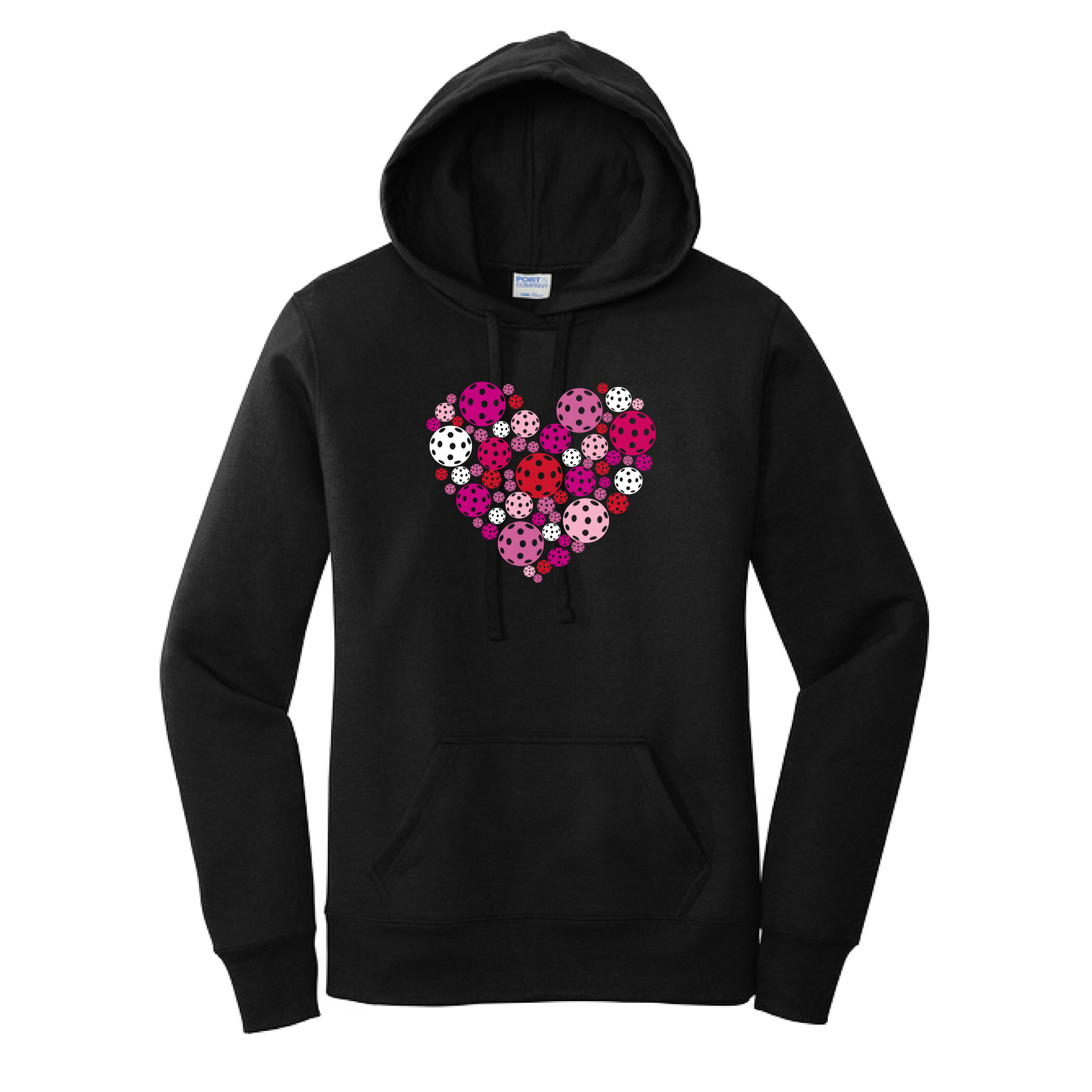 This Women's Fitted Hoodie Sweatshirt will have you cranking up the style! Crafted from a 50/50 Cotton/Poly blend, the ultra-soft lined interior and cozy hood will keep you comfy while the front pouch pocket amps up your look. Show off your figure in style.